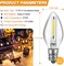 3 Pack Accessory Cord with 6 LED Light Bulb, 11.5 ft Christmas Village Light with ON/Off Switch Plugs and Spare Fuse, Blow Mold Light for Christmas Village House Halloween Pumpkin Crafts Decor